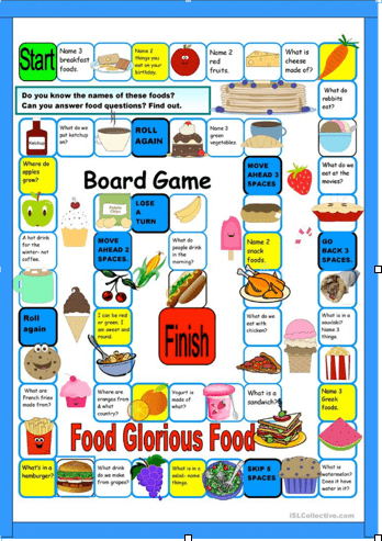 Using board games to teach ESL